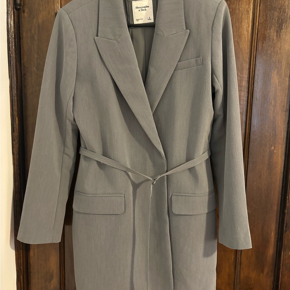 Women's Grey Blazer Dress